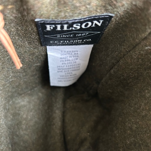 FILSON Mackinaw Wool Christmas Stocking in Forest Green LOWEST PRICE ON POSHMARK - Picture 4 of 7